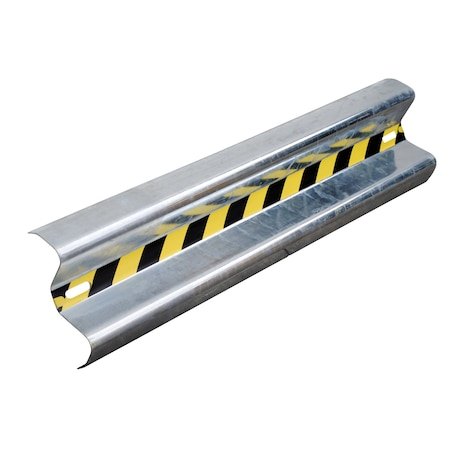 Vestil Guard Rail Straight Rail, 48" GR-H2R-BO-4-HDG
